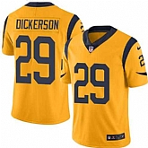 Nike Men & Women & Youth Rams 29 Eric Dickerson Yellow Limited Color Rush Jersey,baseball caps,new era cap wholesale,wholesale hats